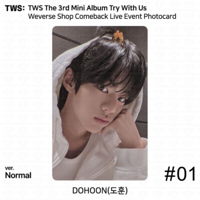 TWS The 3rd Mini Album Try With Us Weverse Shop Comeback Live