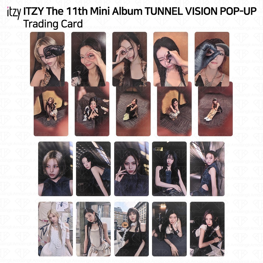 ITZY The 11th Mini Album TUNNEL VISION POP-UP Official MD Trading