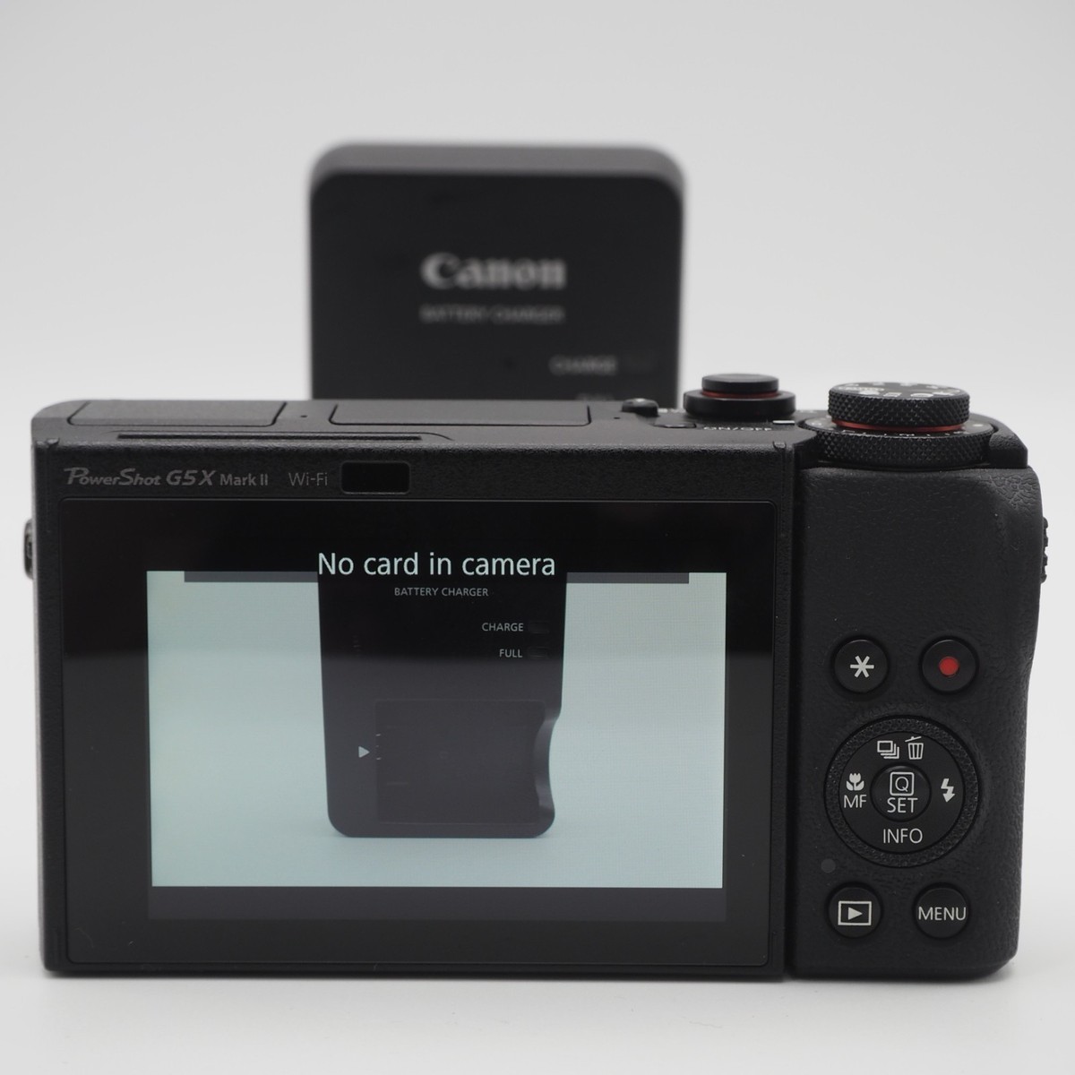 Mint] Canon PowerShot G5X Mark II Compact Camera w/Battery charger