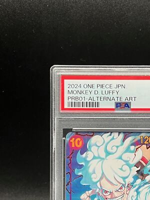 PSA 10 Luffy OP05-119 SEC Alt Art ONE PIECE Card The Best PRB-01