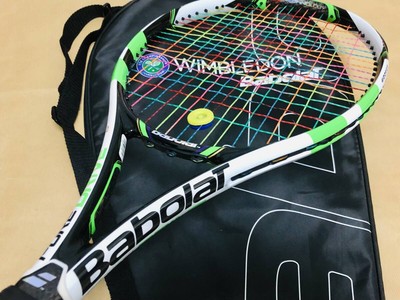 Babolat Pure Drive Wimbledon 2014 Limited Green Tennis Racket +