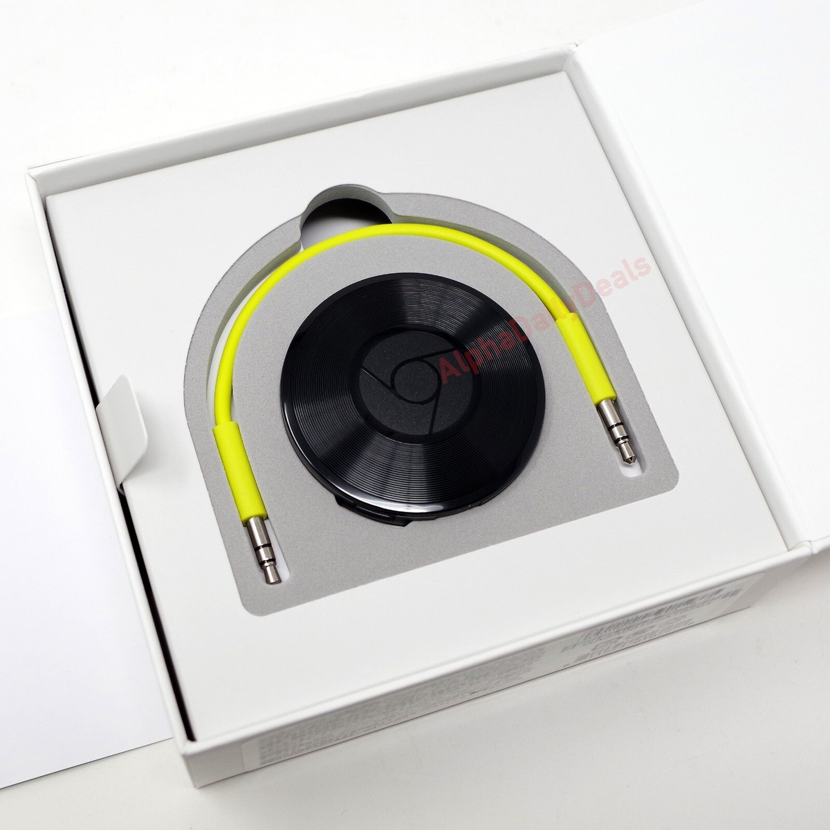 NEW Google Chromecast Audio Media Streamer Black RUX-J42