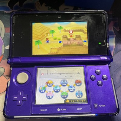 Nintendo 3DS Midnight Purple Portable Gaming Console for sale