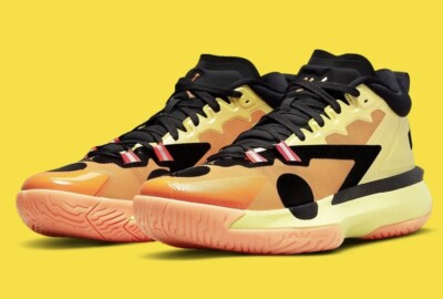 Jordan Zion 1 SP x NARUTO Kyuubi 2022 Orange Yellow LIMITED Men's