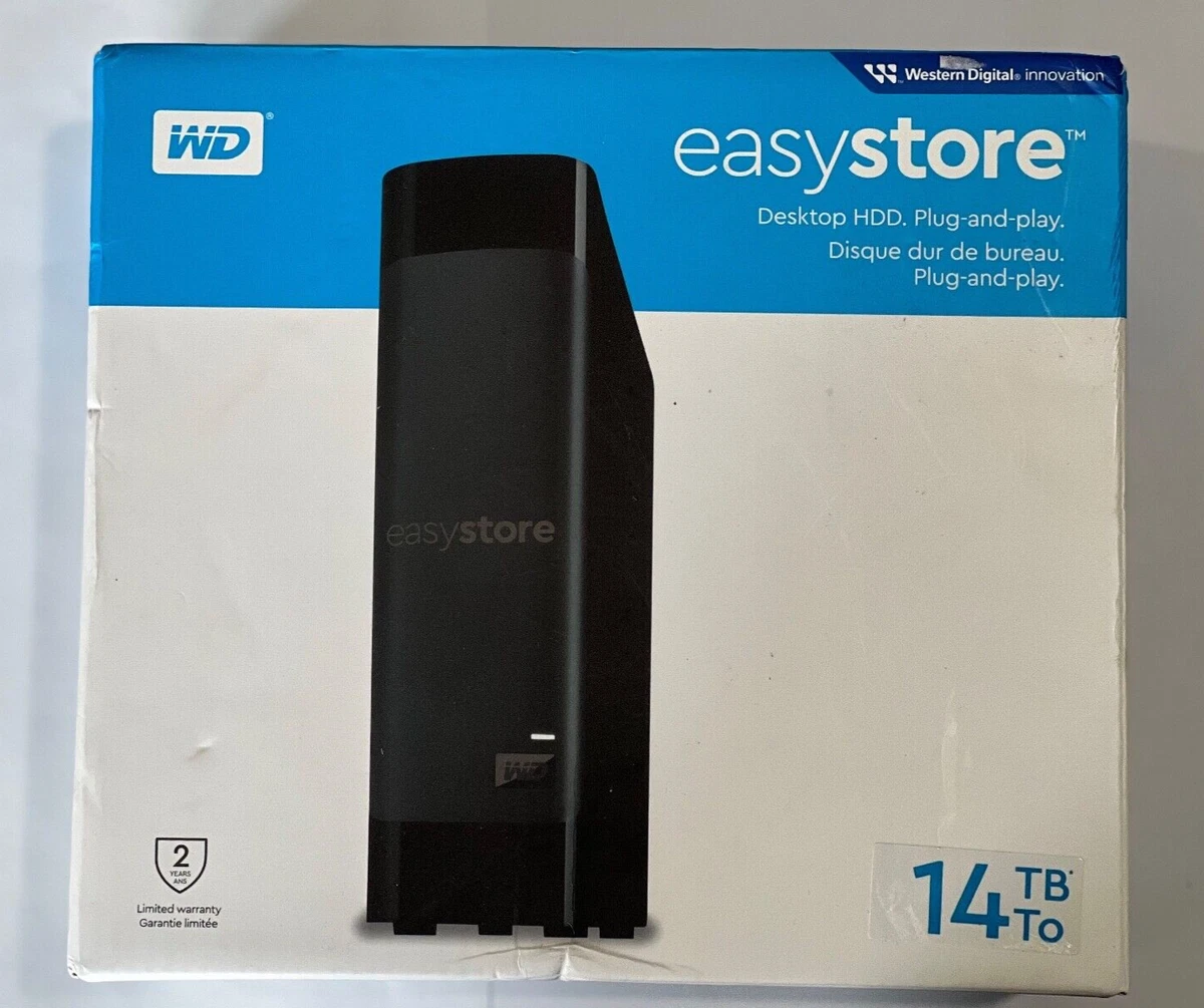 Western Digital 14TB 3.5Inch Form Factor External Hard Disk Drives
