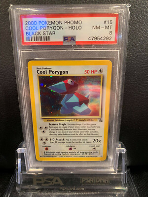 ポケモンカード NM PSA8 かっこいいポリゴン PROMO かっこいいポリゴン