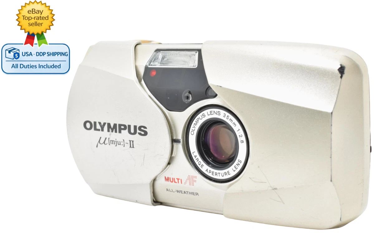 Olympus µ[mju:]-II 35 mm Point & Shoot Film Cameras for sale | eBay
