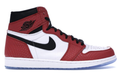 ⭐️ Nike Air Jordan 1 Retro High Spider-Man Origin Story Sz 8