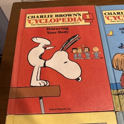 Charlie Brown's Cyclopedia Books Vol 1–8, 11,12 Funk & Wagnalls