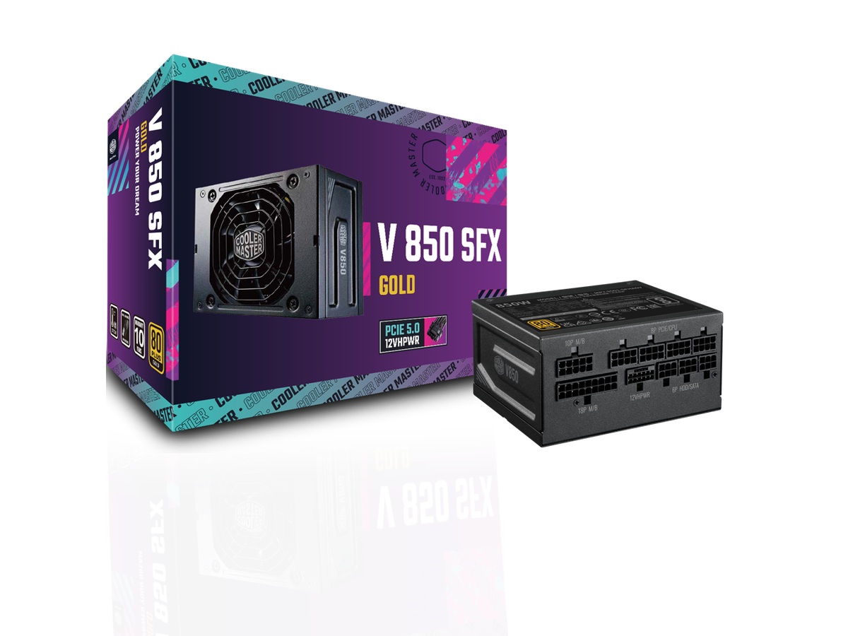 Cooler Master V850 SFX Gold ATX 3.0 Full Modular Small Form Factor