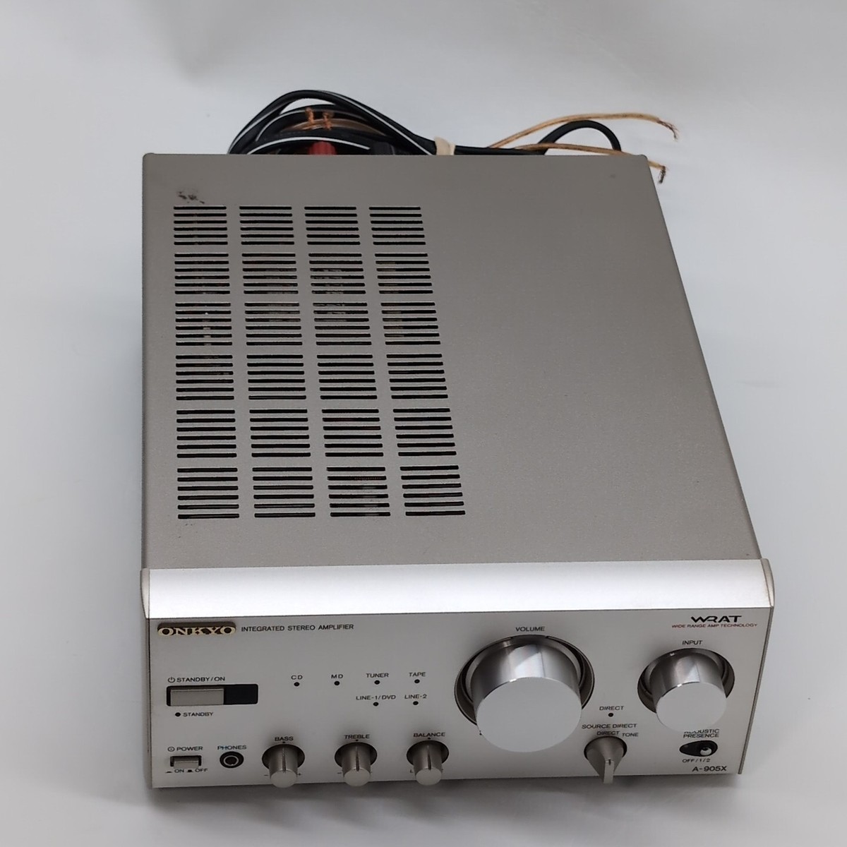 Onkyo D-062AX 2-Way Speakers T-405X Tuner A-905X Stereo Amplifier