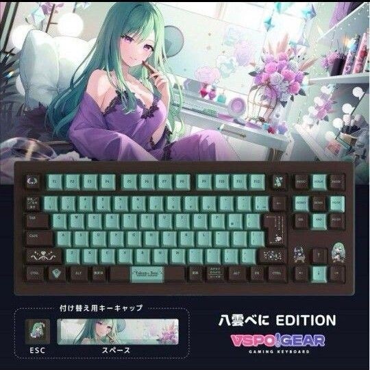 Vspo Gear Gaming Keyboard Beni Yakumo Edition Used Japan | eBay
