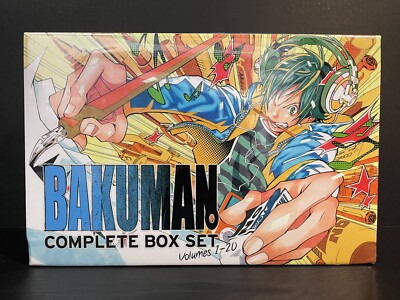 Bakuman Manga Complete Box Set Volumes 1-20 English Brand New