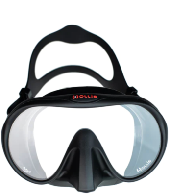 HOLLIS M-1 (M1) Mask - Black - 205.4500.07 - SCUBA DIVING SNORKEL