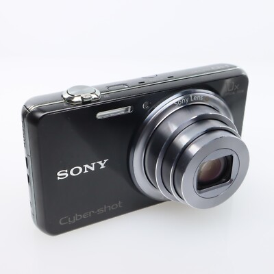 Sony Cyber-shot DSC- WX170 18.2MP 10x Zoom Digital Camera Black | eBay