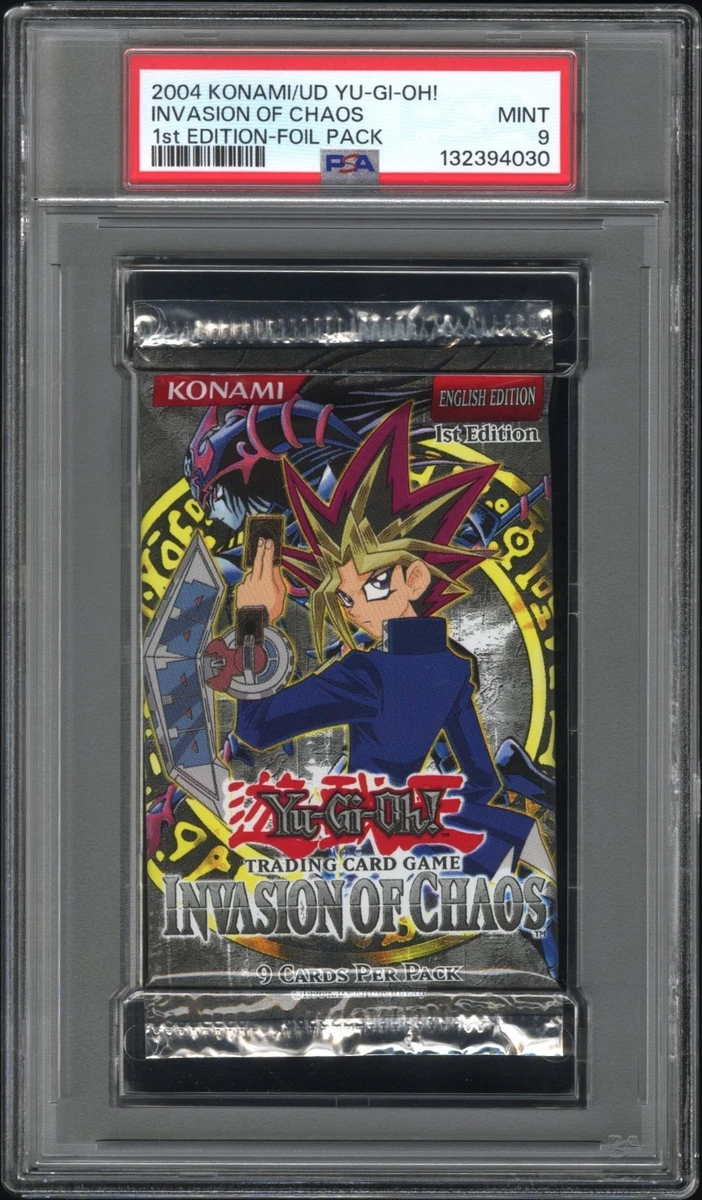 Yu-Gi-Oh! TCG Invasion of Chaos Sealed Collectible Card Game Packs