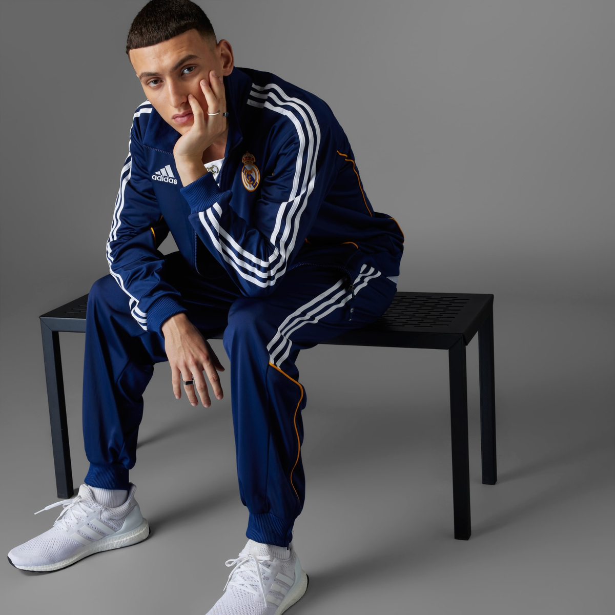 adidas Real Madrid 99/00 Track Top Dark Blue JW1993 Japan Size | eBay