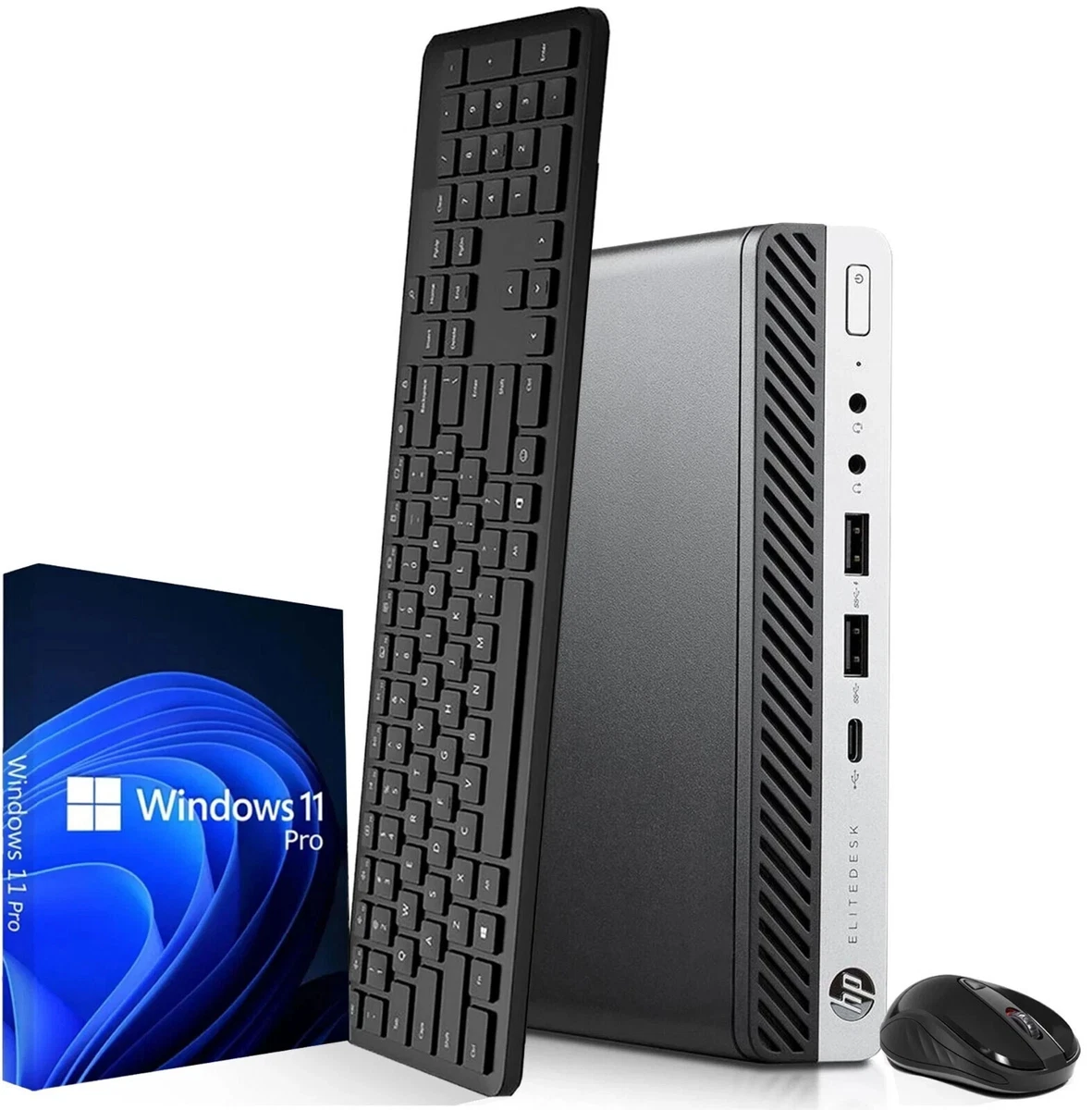 HP Mini Desktop Intel Core i5 8th Gen. PC Desktops & All-In-One