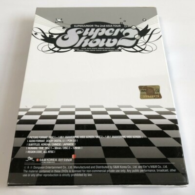 SUPER JUNIOR The 2nd Asia Tour Super Show DVD+PHOTBOOK K-POP | eBay