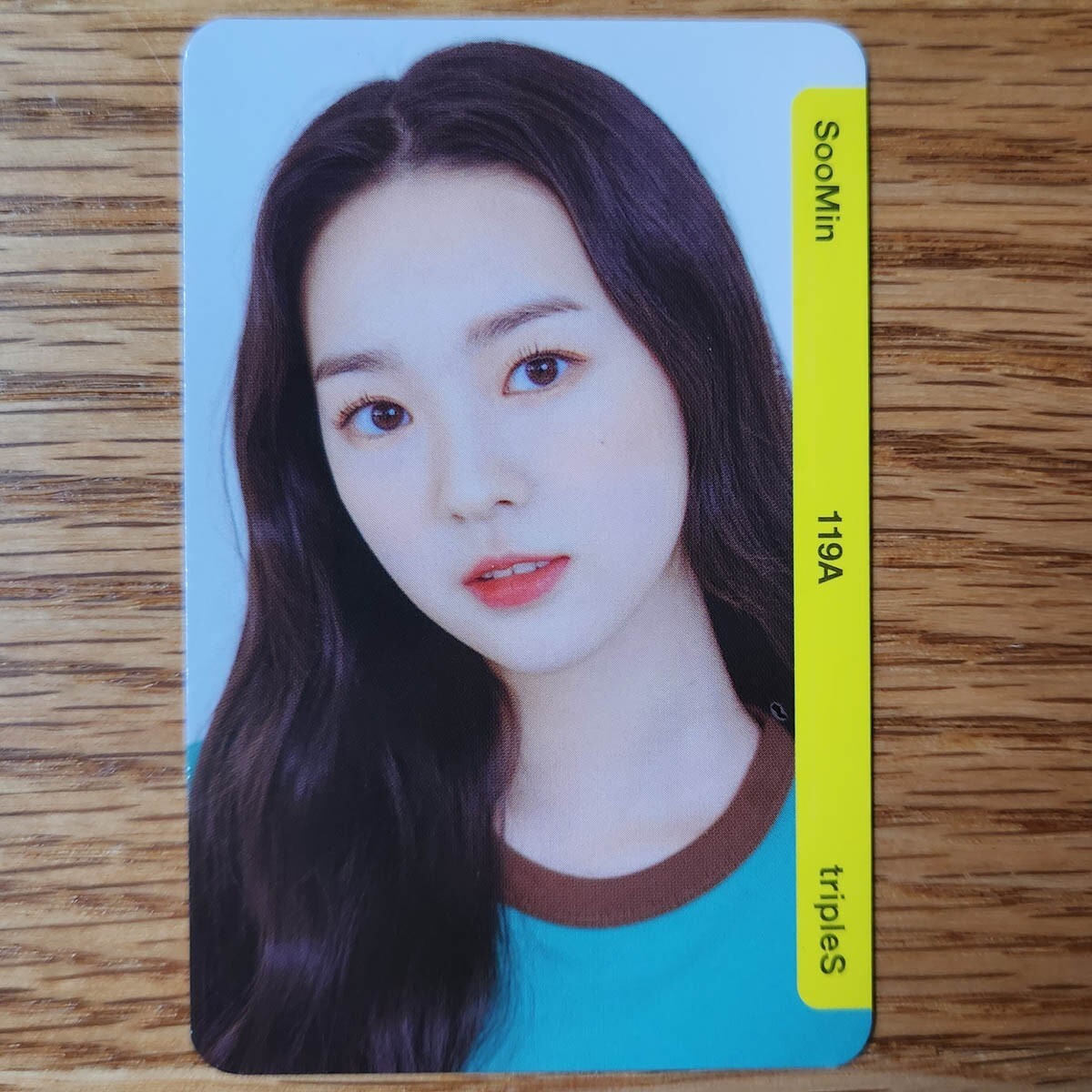 Soomin Official Photocard TripleS First Atom01 Objekt Genuine Kpop