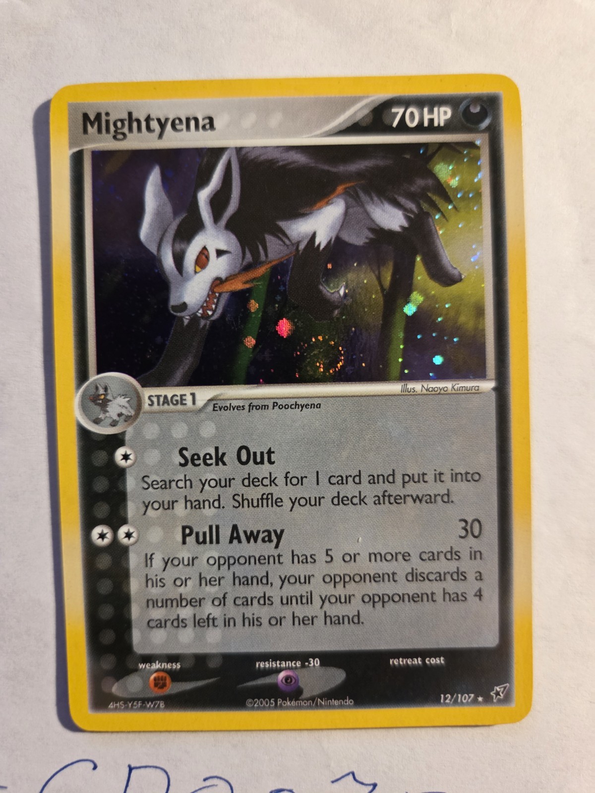 Mightyena 2005 EX: Deoxys #012/107 Holo Price Guide - Sports Card