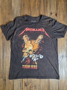 Metallica 1986 Tour | eBay