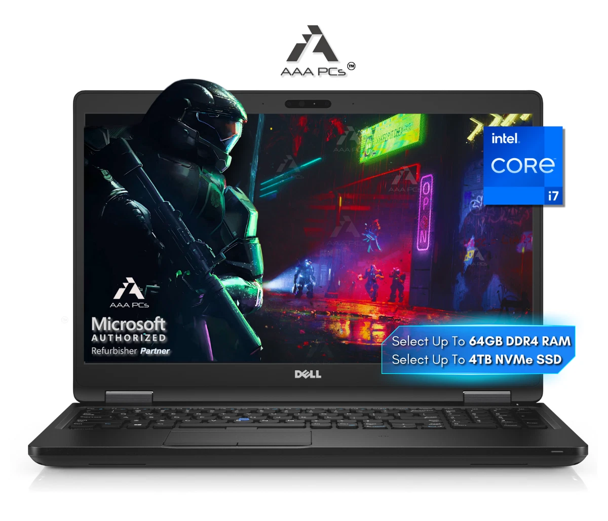 Dell Intel Core i7 8th Gen. 8 GB RAM PC Laptops & Netbooks for