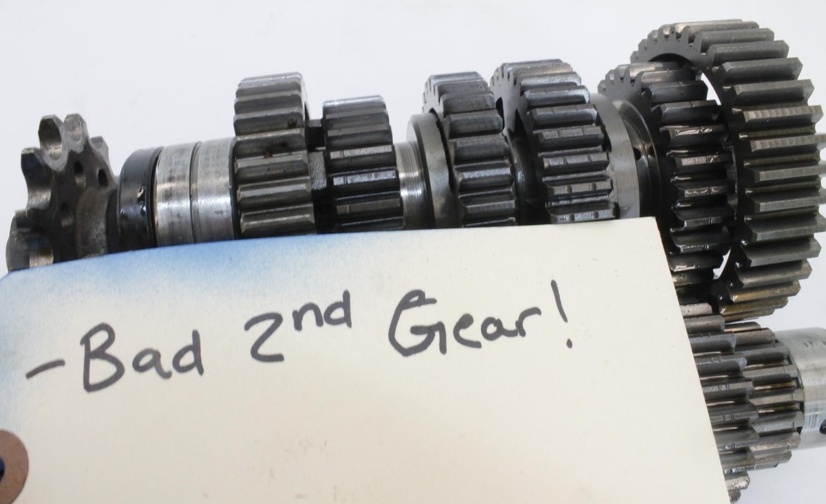 2005-2006 Kawasaki Ninja ZX6R 636 Transmission Tranny Gears Shaft