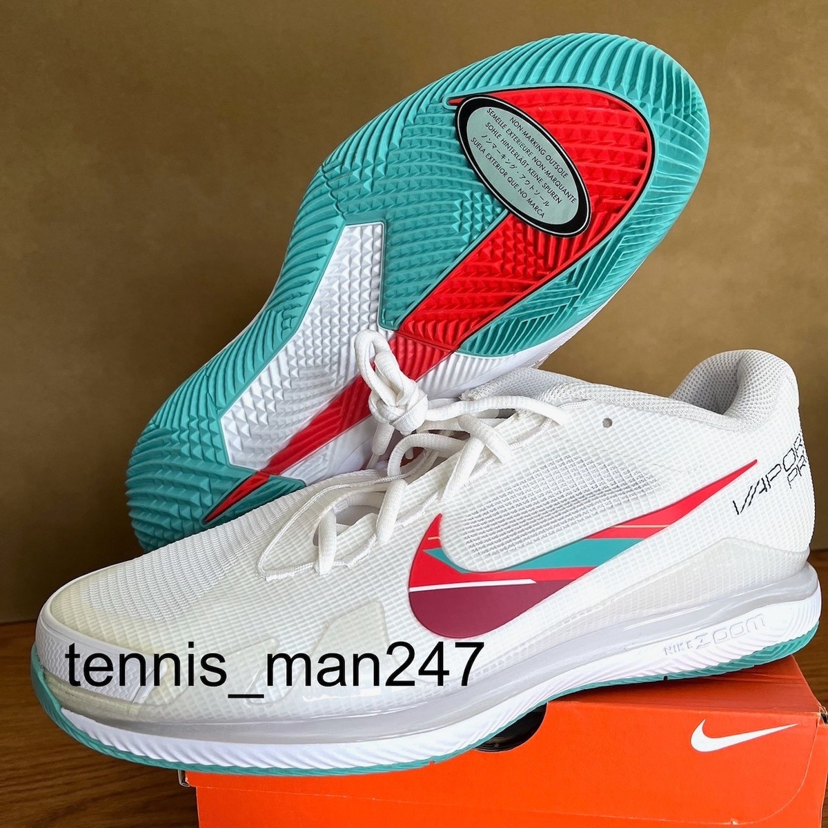 Nike Carlos Alcaraz Court Zoom Vapor Pro CZ0220-136 Tennis Shoes