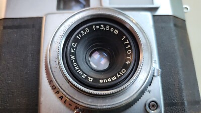 Rare Vintage Olympus Wide-E Film 35mm Camera D.Zuiko-W F.C. f1:3.5