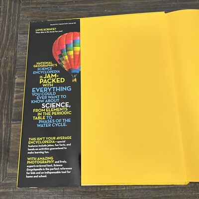 National Geographic Science Encyclopedia Hard Cover Book Kids | eBay