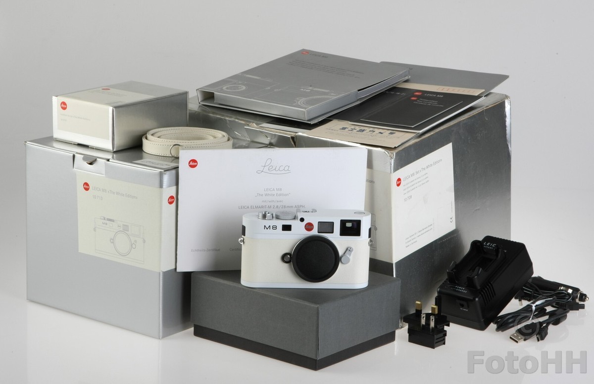 RARE LIMITED EDITION LEICA M8 * THE WHITE EDITION * LEICA NUMBER
