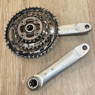 Shimano Deore XT FC-M751 MTB Crankset 175mm 44/32/22t 9 Speed 4