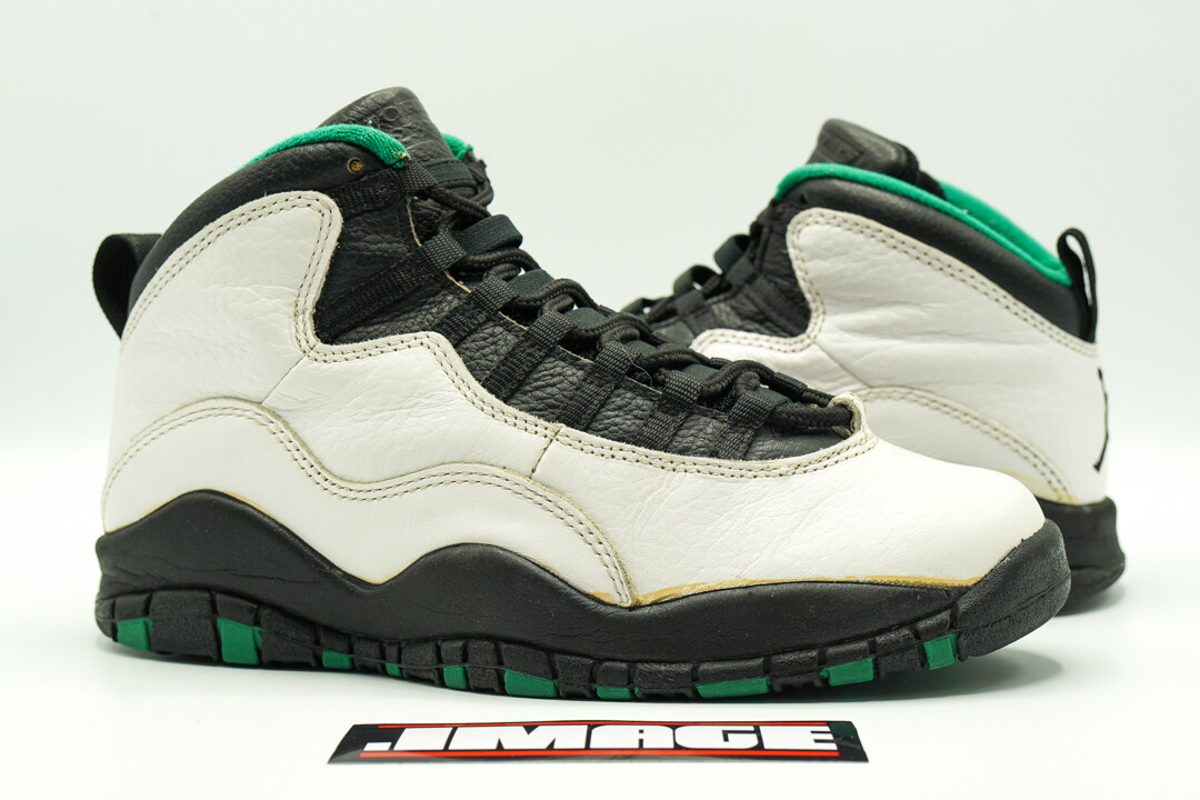 AIR JORDAN 10 X OG 1994 USED SIZE 7 MEN SEATTLE SUPERSONICS 130209