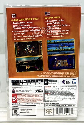 60 In 1 Game Collection - Nintendo Switch - Brand New | Factory