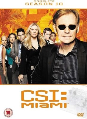 CSI C.S.I. MIAMI COMPLETE SERIES 10 DVD 10th Tenth Season Ten UK
