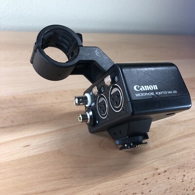 Canon MA-300 XLR Microphone Mic Hot Shoe Adapter for GL2 XL2