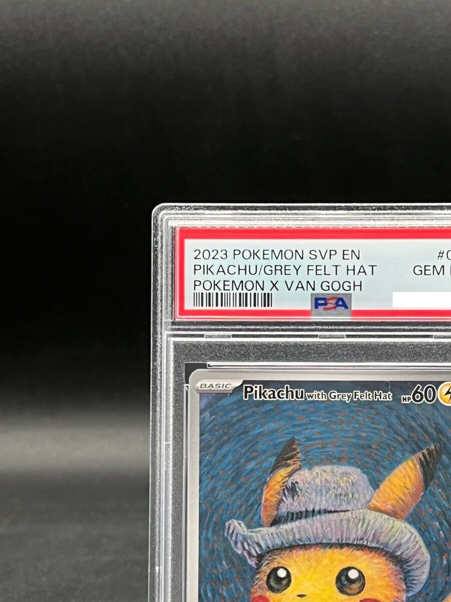 PSA 10 Van Gogh Pikachu with Grey Felt Hat SVP EN 085 Promo