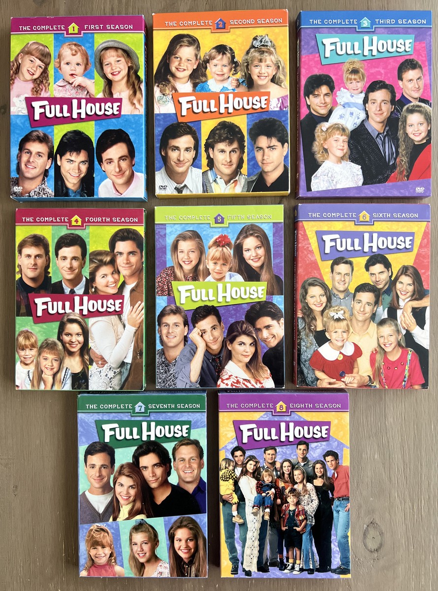 Full House Complete Seasons 1-8 DVDs Family TV Series | eBay