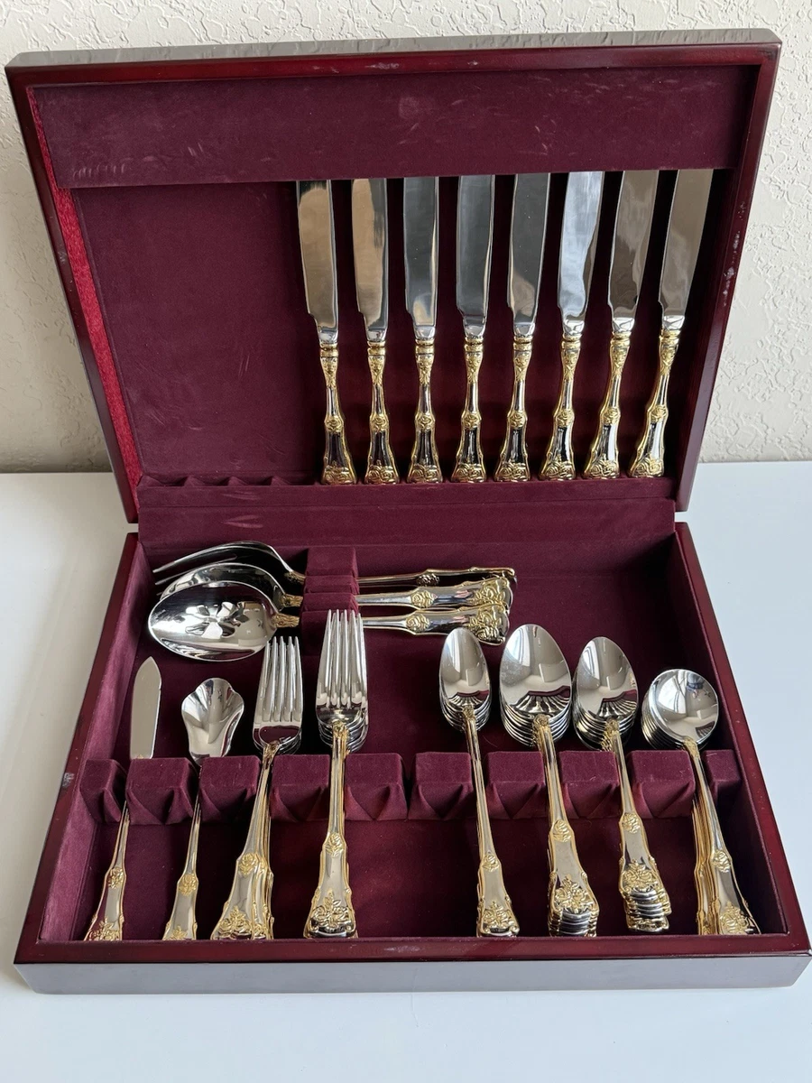 royal albert old country roses flatware products for sale | eBay