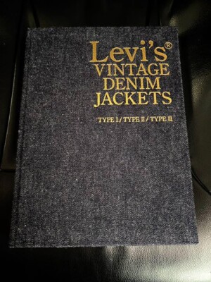 Levi's Vintage Denim Jackets Magazine Book Collection Limited