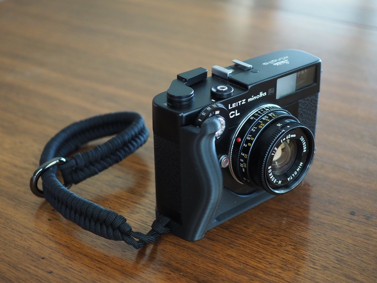 Leica Leitz Minolta CL Hand Grip STD, ARCA Swiss Type, Neck Strap
