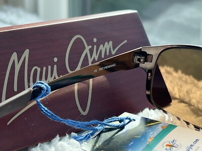 Maui Jim Topsail MJ 505 19 Espresso Stainless Steel & HCL Bronze