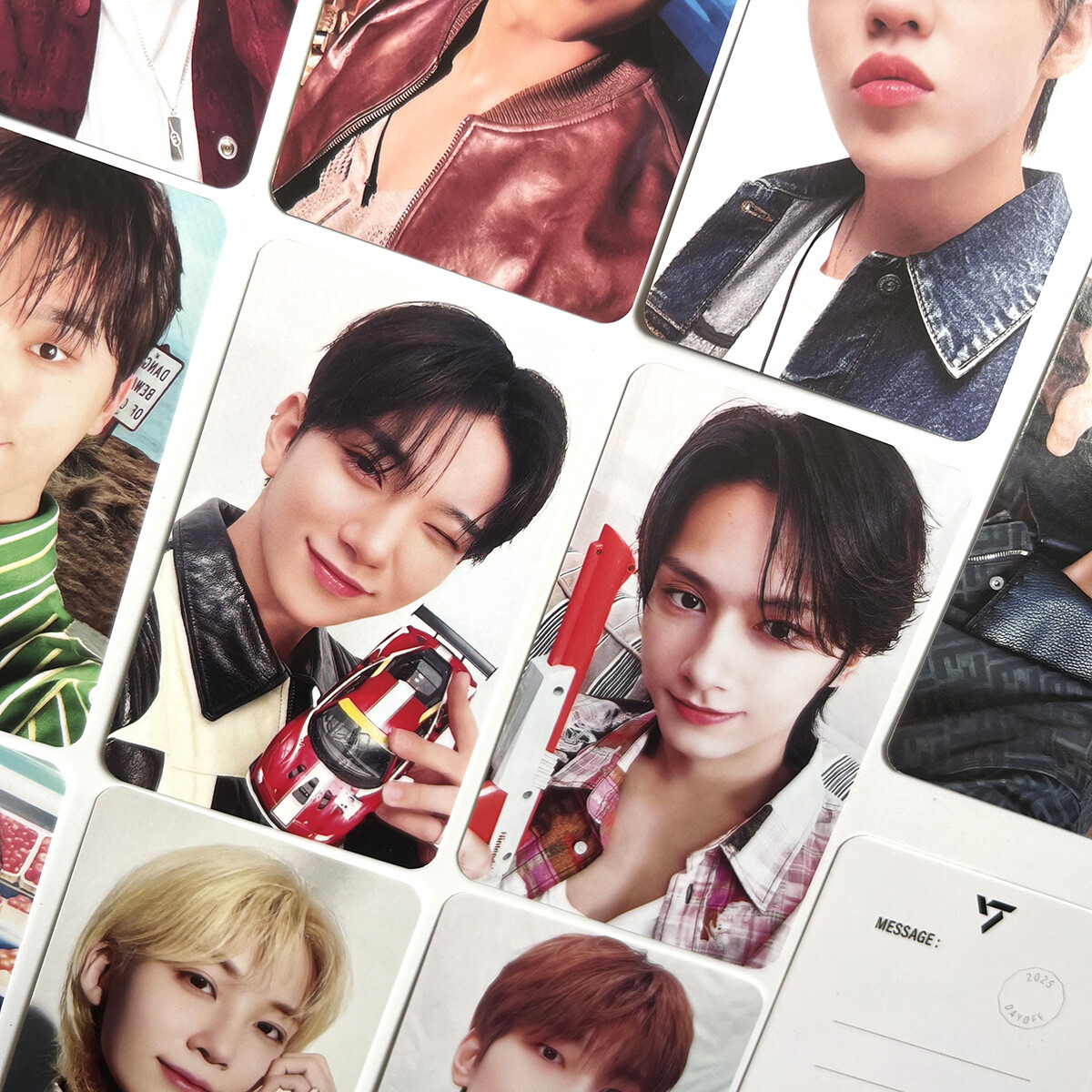 13pcs/set Seventeen 2025 Season's Greetings Self Made Photo Cards