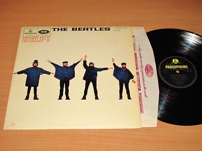 The Beatles LP - Help! / 1968 UK Parlophone Mono PMC 1255 Press in
