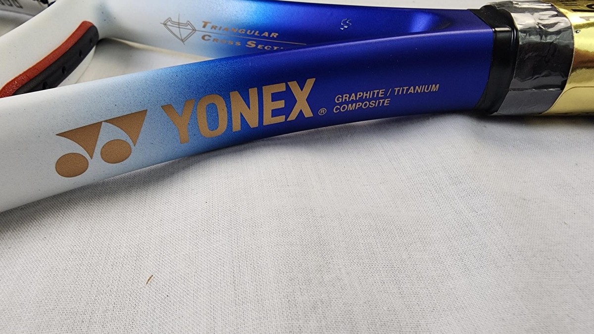 Yonex Isometric SRQ Ti 350 Tennis Racket - 4 3/8 in, Longbody, OS