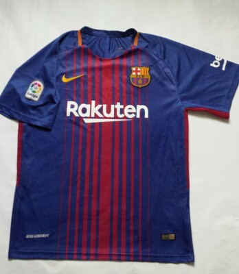 FC Barcelona 2017 Nike Jersey Size L | eBay