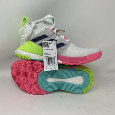 New Women's Size 5-10 Adidas Crazyflight Mid Volleyball Shoes