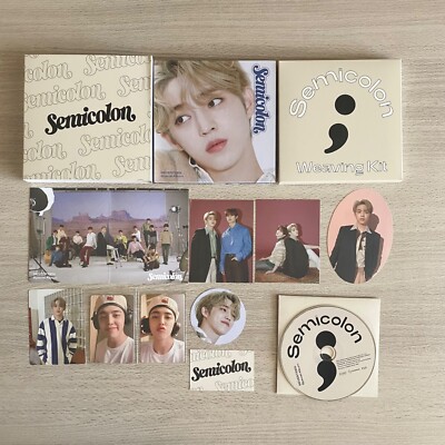 SEVENTEEN special album Semicolon s.coups set + mini card + photo