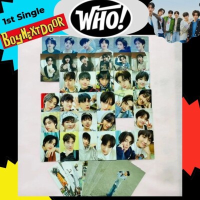 BOYNEXTDOOR WHO! Photo card Weverse Japan UMJ POB Single WHO